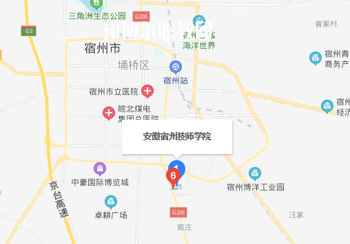 安徽宿州技師學(xué)院地址在哪里