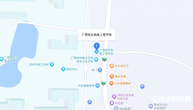 桂東機電工程學校地址，乘車路線