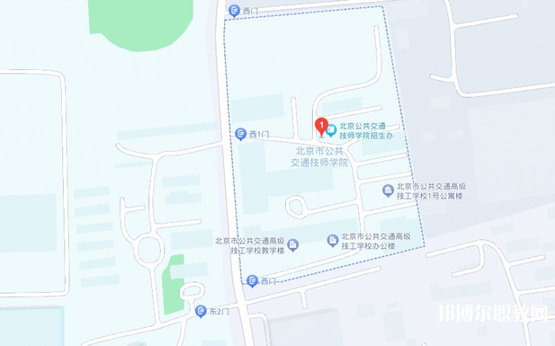 北京市公共交通高級技工學校地址，乘車路線